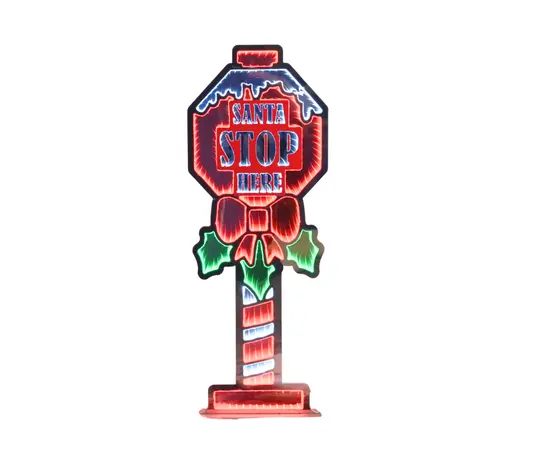 Infinity Santa Stop Sign 120cm - image 1