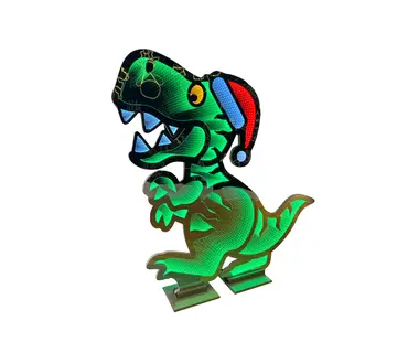 Infinity T-Rex With Santa Hat 140cm