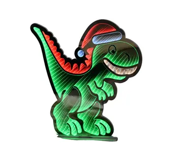 Infinity T-Rex With Santa Hat 90cm