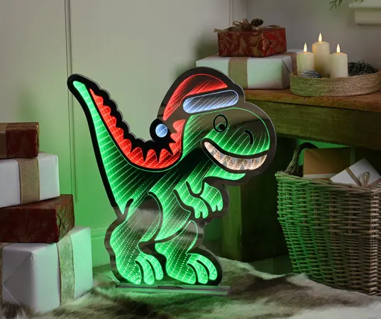 Infinity T-Rex With Santa Hat 90cm - image 2
