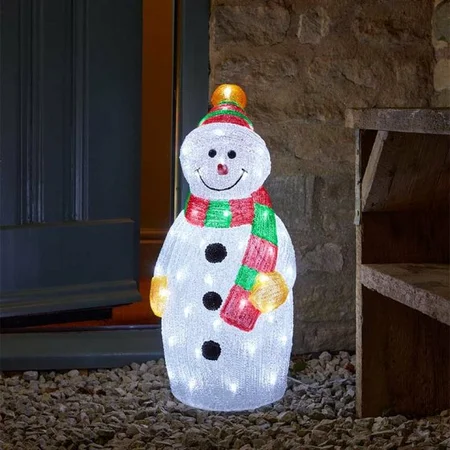 Inlit Ice Snowman Lv - image 2
