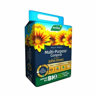 John Innes Peat Free Multi-Purpose Compost &  Mini Bale - image 1