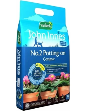 John Innes Peat Free No.2 Potting-On Compost 10l - image 1