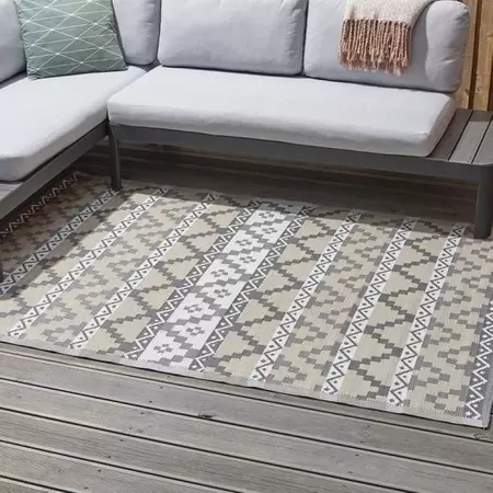 Jumbo Alfresco Aztec - Mocha & Slate
