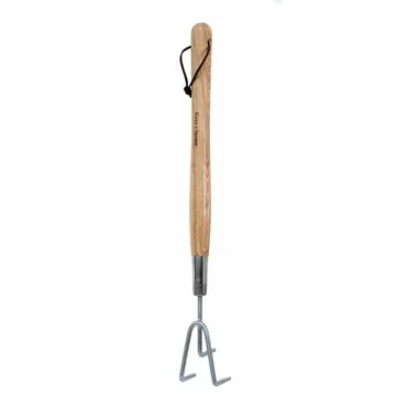 K&S Stainless Steel Border 3 Prong Cultivator - image 1