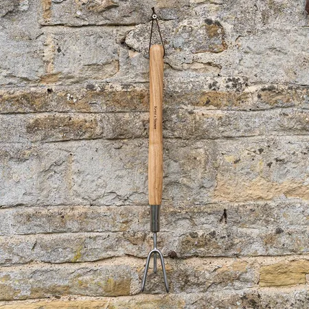 K&S Stainless Steel Border 3 Prong Cultivator - image 3