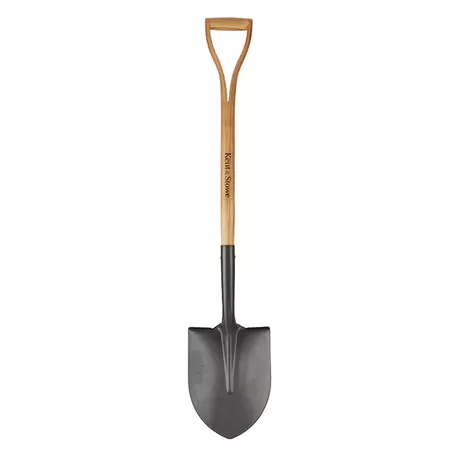 Kent & Stowe Carbon Steel Round Nose Shovel - image 1