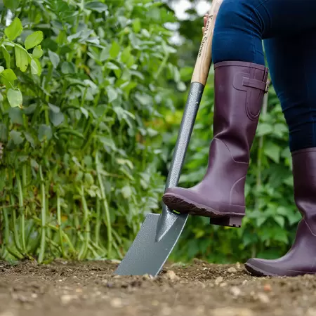 Kent & Stowe Carbon Steel Square Mouth Shovel - image 2