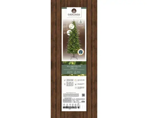 Killington Fir Prelit Led 6ft/180cm - image 2