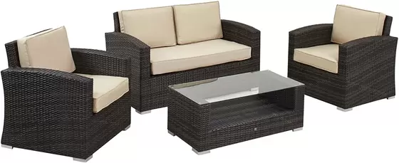 Kingston 2 Seat Sofa Set (Brown) - image 2