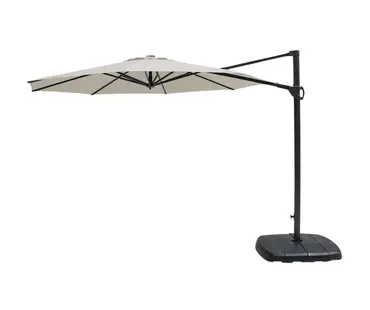 Koopman Free Standing Parasol 3x3m Cream - image 1