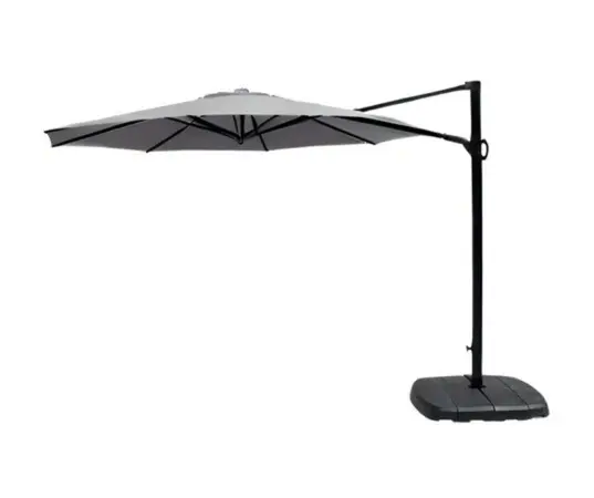 Koopman Free Standing Parasol 3x3m Grey - image 1