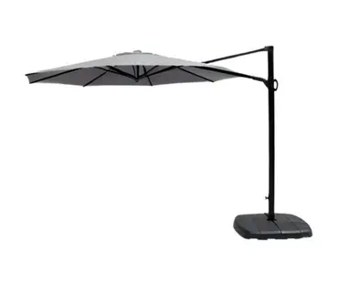 Koopman Free Standing Parasol 3x3m Grey - image 1