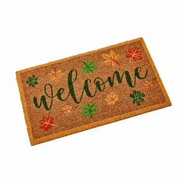 Leafy Welcome Coir Mat 40 x 60 cm - image 2