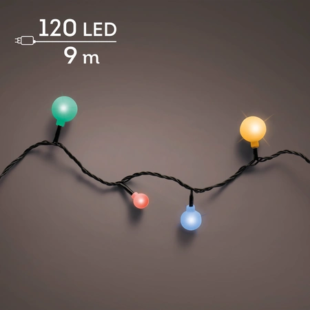 LED Cherry Lights Multicolour 9M - image 2