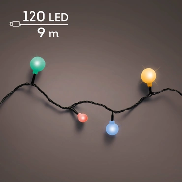 LED Cherry Lights Multicolour 9M - image 2