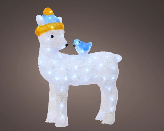 Led Deer Gb Acrylic Steady Outdoor