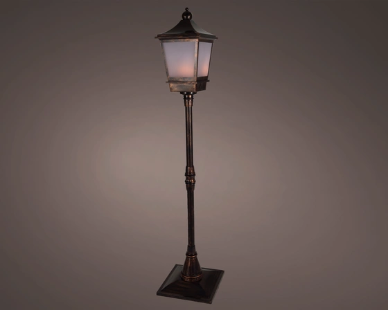 LED lantern gb plastic fire flame effect outdoor