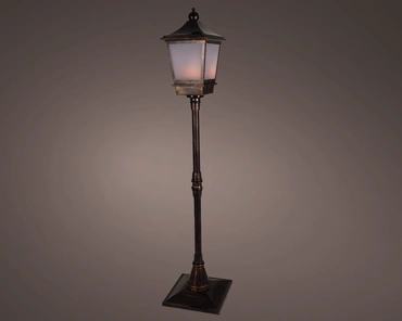 LED lantern gb plastic fire flame effect outdoor