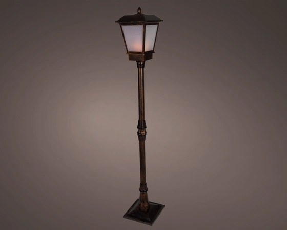 LED lantern gb plastic fire flame effect outdoor