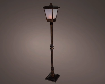 LED lantern gb plastic fire flame effect outdoor