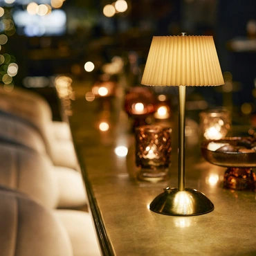 Led Rechargeable Table Lamp Plastic Steady Bo Indoor - image 4