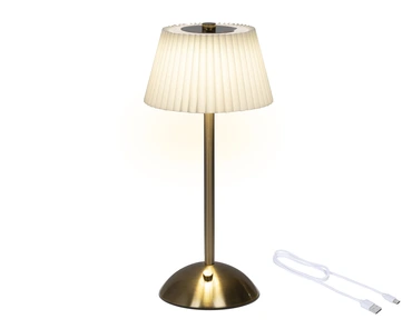 Led Rechargeable Table Lamp Plastic Steady Bo Indoor