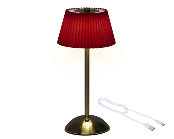 Led Rechargeable Table Lamp Plastic Steady Bo Indoor - image 1