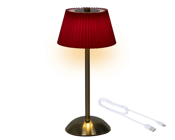 Led Rechargeable Table Lamp Plastic Steady Bo Indoor - image 2