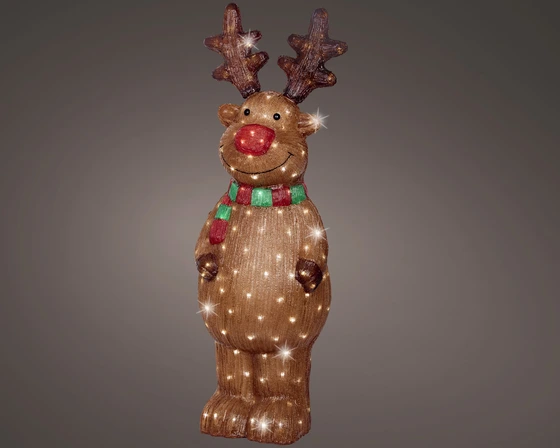 Led Reindeer Gb Acrylic Steady Outdoor - image 2