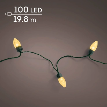 LED vintage lights xl gb 8 function twinkle effect outdoor - image 1