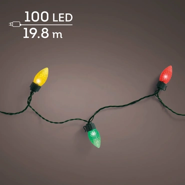 LED vintage lights xl gb 8 function twinkle effect outdoor - image 1