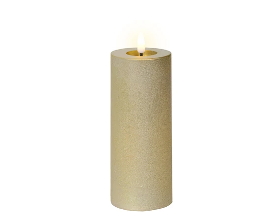 Led Wick Candle Wax Flat Top W Pit Steady Bo Indoor - image 1