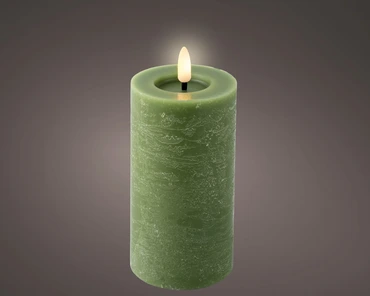 Led Wick Candle Wax Flat Top W Pit Steady Bo Indoor - image 2