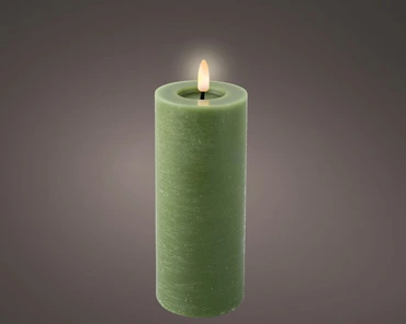 Led Wick Candle Wax Flat Top W Pit Steady Bo Indoor - image 2