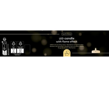 Led Wick Candle Wax Flat Top W Pit Steady Bo Indoor - image 3