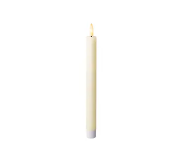 Led Wick Dinner Candle Wax Flat Top Fire Flame Effect Bo Indoor