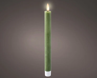 Led Wick Dinner Candle Wax Flat Top Steady Bo Indoor - image 2