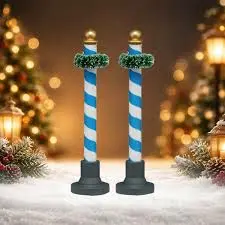 Lemax Biergarten Poles - image 2