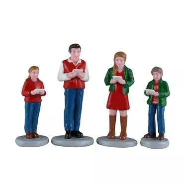 Lemax Caroling Family