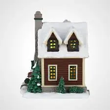 Lemax Cozy Forest Cabin - image 3