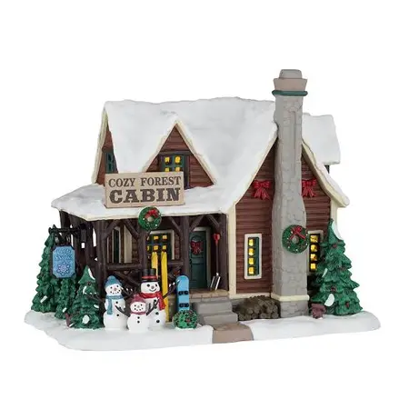 Lemax Cozy Forest Cabin - image 1