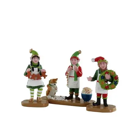 Lemax Crafty Elves