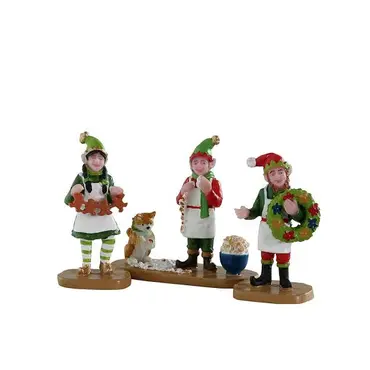 Lemax Crafty Elves