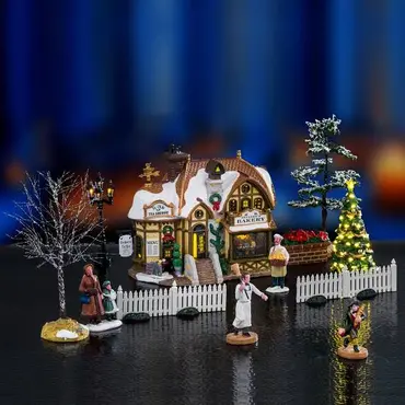 Lemax Devaney's Bakery Set - image 2