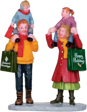 Lemax Family Christmas Shopping - image 1