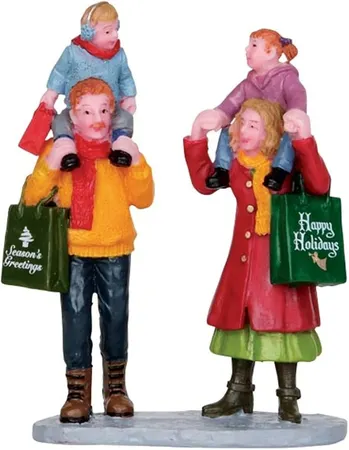 Lemax Family Christmas Shopping - image 2