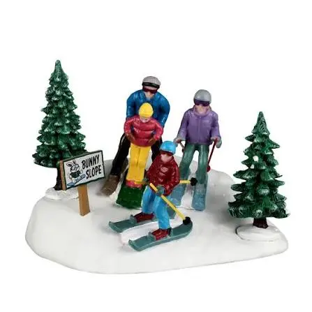 Lemax Family Ski Day