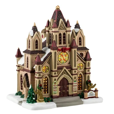 Lemax Grace Cathedral - image 3