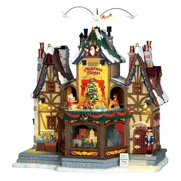 Lemax Holiday Hamlet Christmas Shoppe